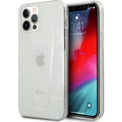 Afbeelding van Transparant hoesje van Mercedes Benz Backcover iPhone 12 Pro