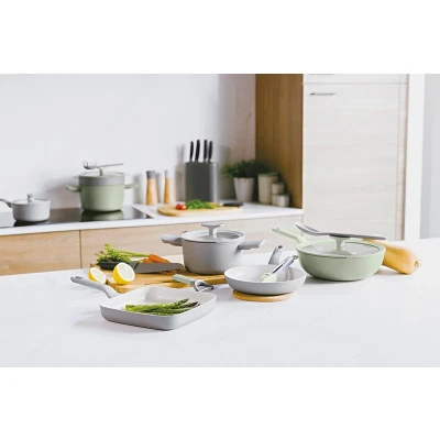Afbeelding van LEO RECYCLED Omelet pan antikleef Balance Moonmist 25cm