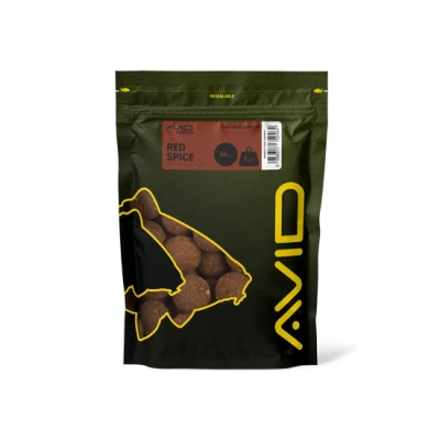 Afbeelding van Avid Carp Shelf Life Boilies 20mm (1kg) Smaak : Red Spice