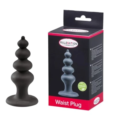 Afbeelding van MALESATION Buttplug Waist Plug Zwart