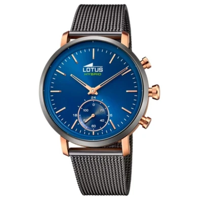 Afbeelding van Lotus Connected Horloge, Heren, Maat: One Size, Blue