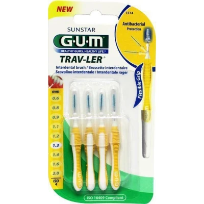 Afbeelding van Gum Trav Ler Ragers 1.3mm Geel