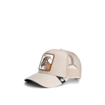 Afbeelding van Goorin Bros Trucker GOAT Pet, Heren, Maat: One Size, Biscuit
