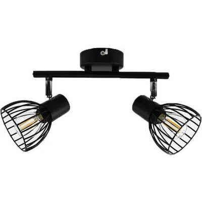 Afbeelding van Brilliant Blacky 62113/06 Plafondspot LED E14 80 W Zwart