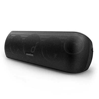 Afbeelding van Soundcore Motion+ Bluetooth luidspreker met hi res 30 W audio, BassUp technologie, draadloze hifi bijbehorende app, flexibele EQ, 12 uur accuduur, IPX7 waterbeschermingsklasse, zwart