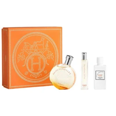 Afbeelding van Hermès Eau de Merveilles Toilette Giftset Pakket