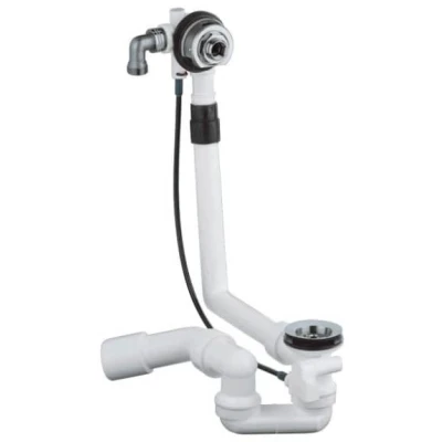 Afbeelding van Grohe Talentofill badvul afvoerset / verlengde uitvoering Chroom