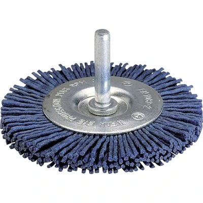 Afbeelding van Wolfcraft draadborstel 75x6mm blauw nylon
