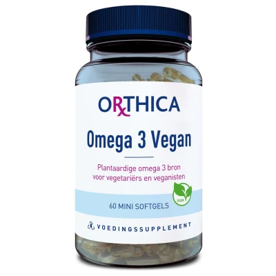 Afbeelding van Orthica Omega 3 Vegan Softgels