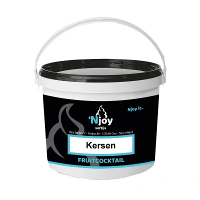 Afbeelding van Njoy Fruitcocktail Kersen (1kg)