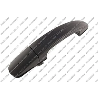 Afbeelding van PRASCO FD7158011 Deurgrepen Buiten, Links achter, Rechts voor Zwart Glad FORD: Focus 2 Kombi, Limousine, C Max