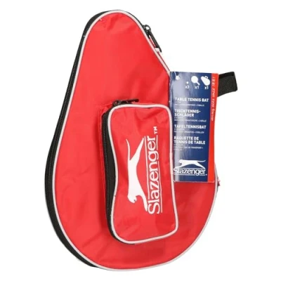 Afbeelding van Slazenger Tafeltennisset Hele Set 1 Persoon Met Opbergtas Rood