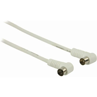 Afbeelding van Coax kabel Nedis 2 meter (Analoog, Haaks, Wit)