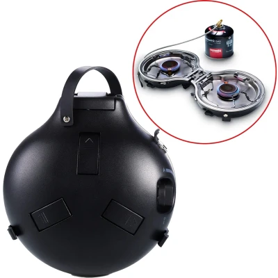Afbeelding van nomadiQ draagbaar outdoor kooktoestel Het ultieme lichtgewicht draagbare gas Ideaal voor op de camping &amp; vakantie