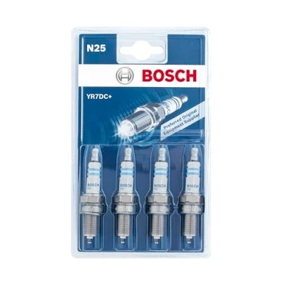Image de 4 bougies d&#039;allumage yttrium bosch n25