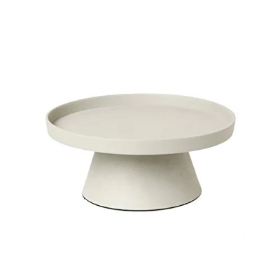 Afbeelding van Broste Copenhagen Holger 71177621 kandelaar, aluminium, 24 x 11 cm, zand
