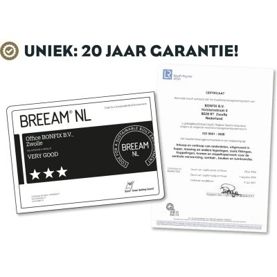 Afbeelding van BONFIX messing knelkoppeling knie 22 x 1/2 knel buitendraad