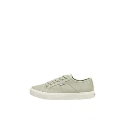 Afbeelding van ONLY Onlnicola Noos sneakers van canvas, voor dames, Groen graniet.