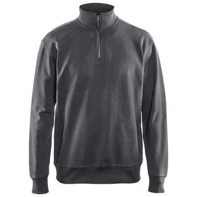 Image de Sweat col camionneur gris foncé