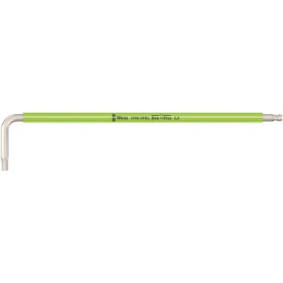 Afbeelding van Wera 3950 SPKL multicolour stiftsleutel rvs inbus 2 5 x 112mm
