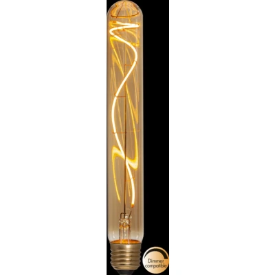 Afbeelding van Staaflamp Filament Amber E27 4W Super Warm Wit 1800K Dimbaar
