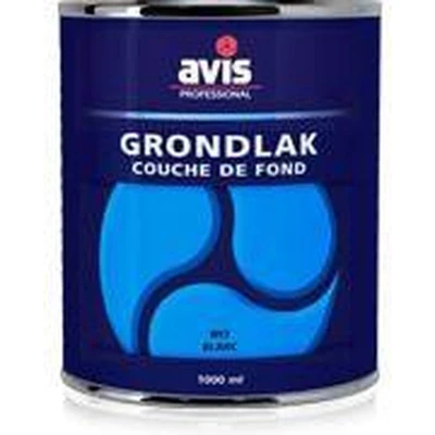 Afbeelding van Avis Grondlak Wit 0,5 liter Grondverf &amp; Primer