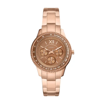 Afbeelding van Fossil dames Horloge ES5109 in de kleur Roségoud