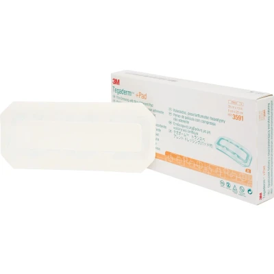 Afbeelding van Tegaderm + Pad 3m Transp Steril 9cmx25cm 25 3591