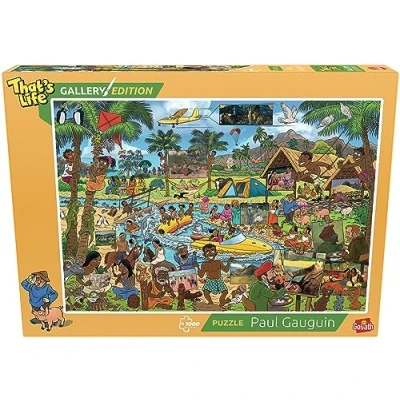 Afbeelding van Goliath That&#039;s Life Gallery Edition: Paul Gauguin 1000 Puzzelstukjes Legpuzzel (68x48cm)