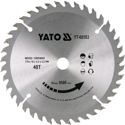 Afbeelding van YATO YT 60583 Snijschijf, haakse slijper 170