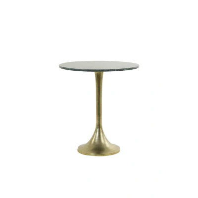 Afbeelding van Light &amp; Living Bijzettafel RICKERD Ø48x53cm Groen