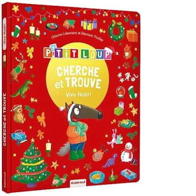 Afbeelding van P&#039;tit loup cherche et trouve vive noel
