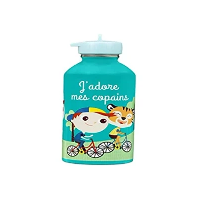 Afbeelding van Draeger Paris J&#039;adore Mes Copains Drinkfles van roestvrij staal voor kinderen