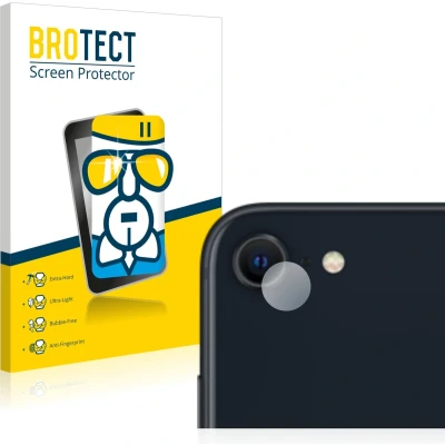 Afbeelding van BROTECT AirGlass kogelwerende glasfolie (1 Stuk, Apple iPhone SE), Smartphone beschermfolie, Transparant