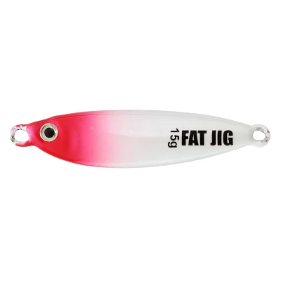 Afbeelding van Ragot Fat Jig Red White 80g (6.7cm) Pilker