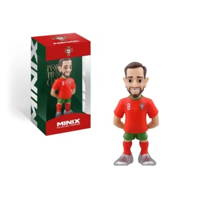 Image de MINIX Football Stars #214 Portugal Bruno Fernandes Figurine à Collectionner 12 cm