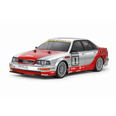 Afbeelding van Tamiya 1:10 RC auto Elektro Toerwagen Audi V8 1992 Tourenwagen (TT 02) Brushed 4WD Bouwpakket TT 02
