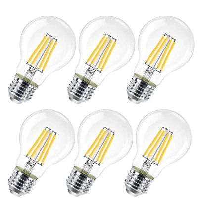 Afbeelding van EXTRASTAR 6 x E27 LED gloeilamp, 10 W, A60, 2700 K, warmwit, E27, vervangt 100 stuks