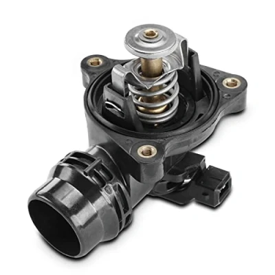 Afbeelding van Frankberg Benzine koelvloeistofthermostaat compatibel met 3 serie E46 E90 316 318 320 2001 2011 5 E60 520 2006 2010 X3 E83 xDrive20i 2008 vervangt # 11533 7511 Modellen: