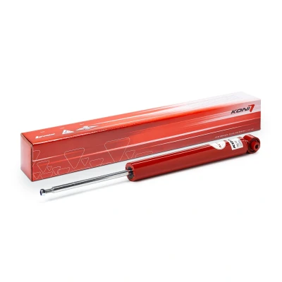 Afbeelding van KONI 8245 1327 schokdemper Achteras Gasdruk 625 404 Dubbelpijp, Ingebouwd in nastelbaar Telescoop Oog onderaan, Pen bovenaan