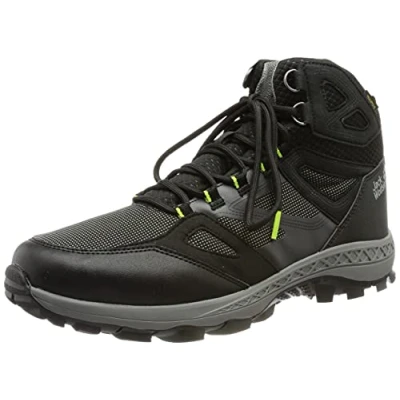 Afbeelding van Jack Wolfskin Downhill Texapore Mid M Outdoorschoenen voor heren, Zwart Grijs