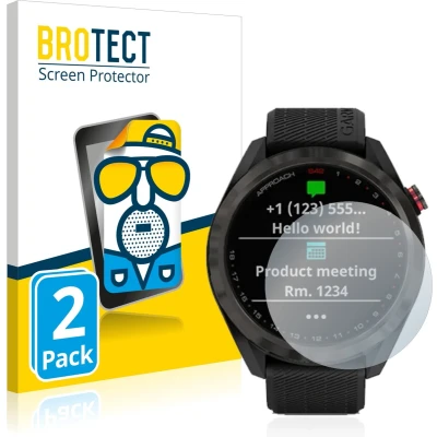 Afbeelding van BROTECT Screenprotector voor Garmin Approach S42 Folie Beschermfolie matte (2 Stuks)