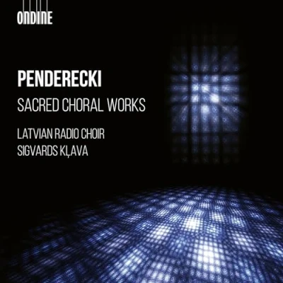 Afbeelding van Latvian Radio Choir, Sigvards Klava Penderecki: Sacred Choral Works (CD)