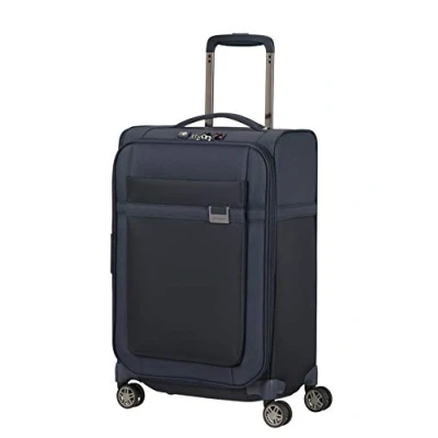 Image de Samsonite Airea Spinner S (Langth: 35 cm) bagages à main extensibles, 55 cm, 38/43,5 L, bleu (bleu foncé)