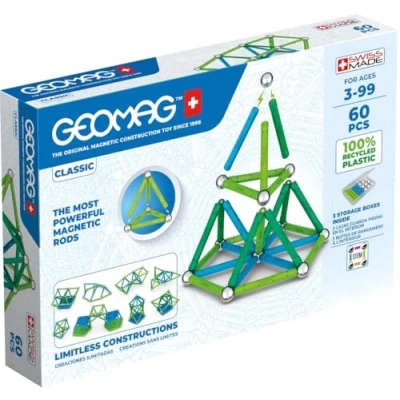 Afbeelding van Geomag Constructieset Constructor Aantal onderdelen: 60 Leeftijdsklasse: Vanaf 3 jaar