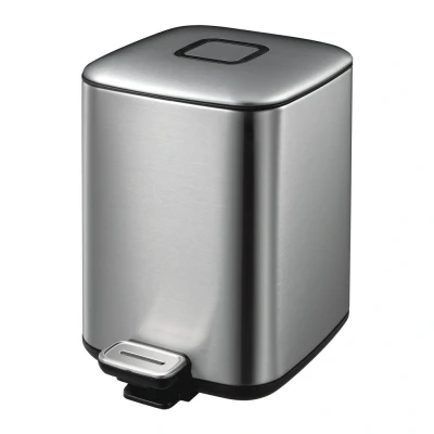 Afbeelding van EKO Regent Step Bin 6L mat RVS