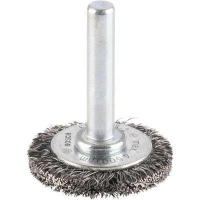 Afbeelding van Bosch Accessories 2608622110 Schijfborstel, gegolfd, 30 mm, 0,2 6 4500 omw/min Schacht Ø mm 1 stuk(s)
