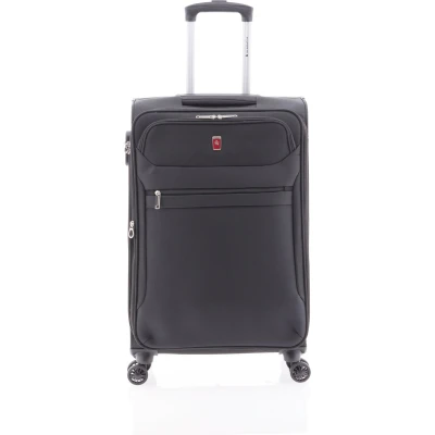 Afbeelding van Gladiator 3D Middelgrote Koffer 68 cm 66/76 liter Expandable Zwart