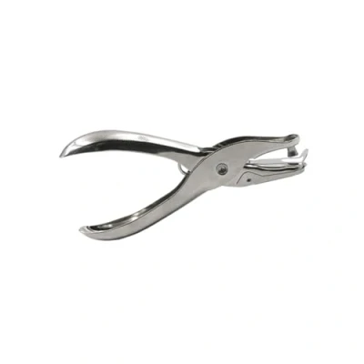 Afbeelding van Supertool Papierperforator, 1 gat, metalen tang, ronde perforator, handpons, voor knutselen en knutselen, 3 mm,