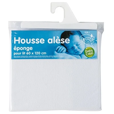 Image de Alèse housse 60 x 120 cm eponge babycalin